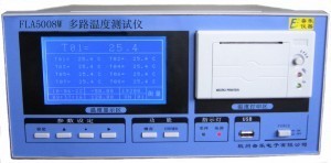 温度仪/温度记录仪/有纸记录仪/测温仪/带打印温度记录仪FLA5008W