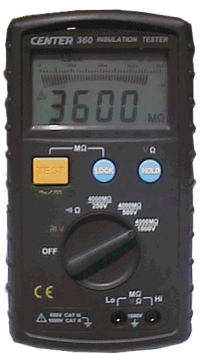 CENTER-360 數(shù)位絕緣電阻計兆歐表CENTER360