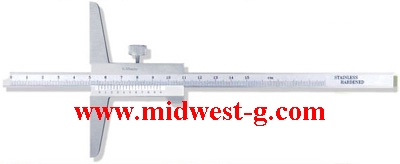 深度游标卡尺国产 型号:CLH12-116库号:M132455   查看hh测量范围