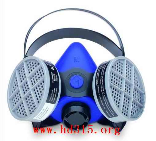 巴固硅胶半面罩防尘半面具 型号:Sperian 2000 系列头戴式可防毒气套库号：M401297