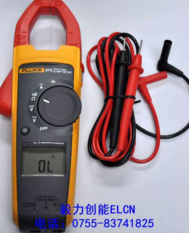 福禄克FLUKE 373钳型表真有效值钳表