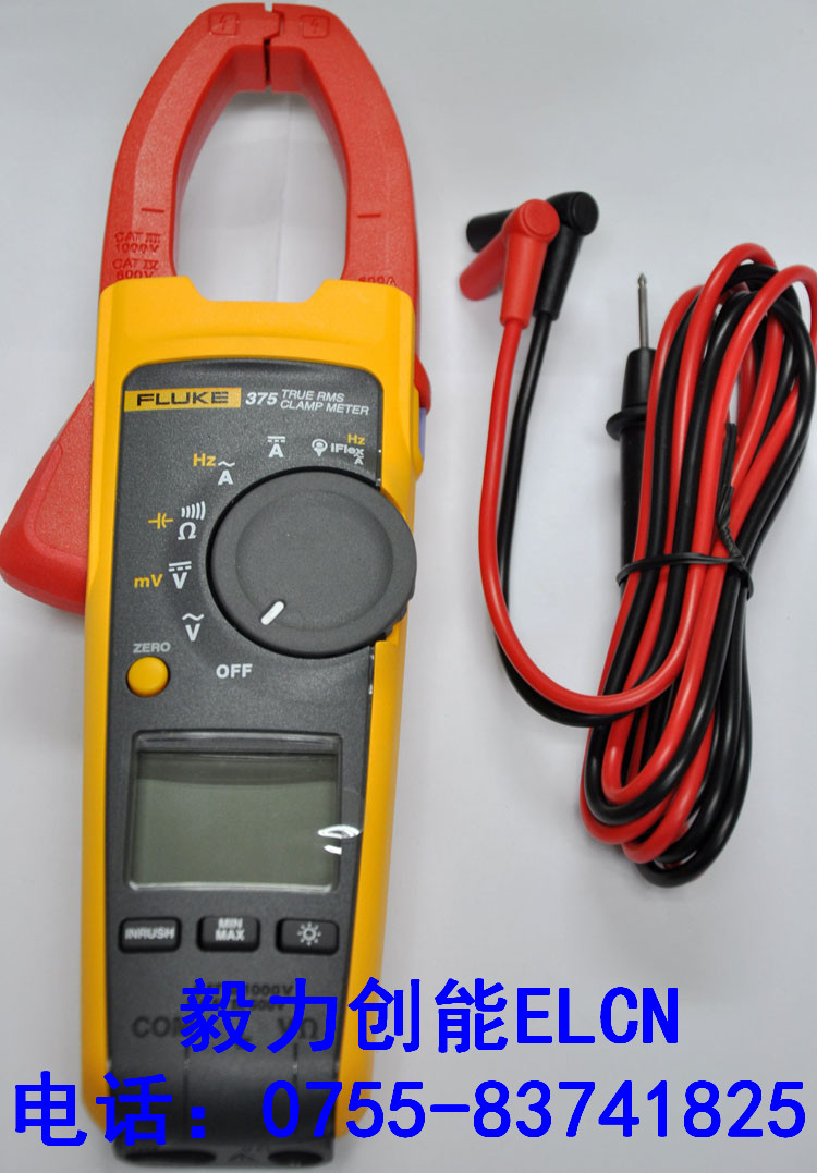 福禄克 FLUKE 375钳形表美国福禄克F375交直流钳表