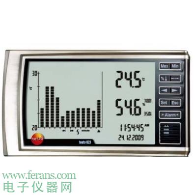 德圖 testo 623數(shù)字式溫濕度記錄儀 包括電池出廠報(bào)告