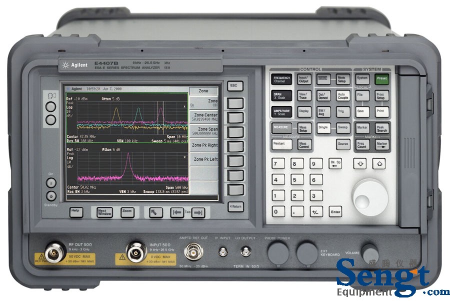 我企业出售频谱仪E4407B HP Agilent 26.5G频谱分析仪 可回收其它型号仪器