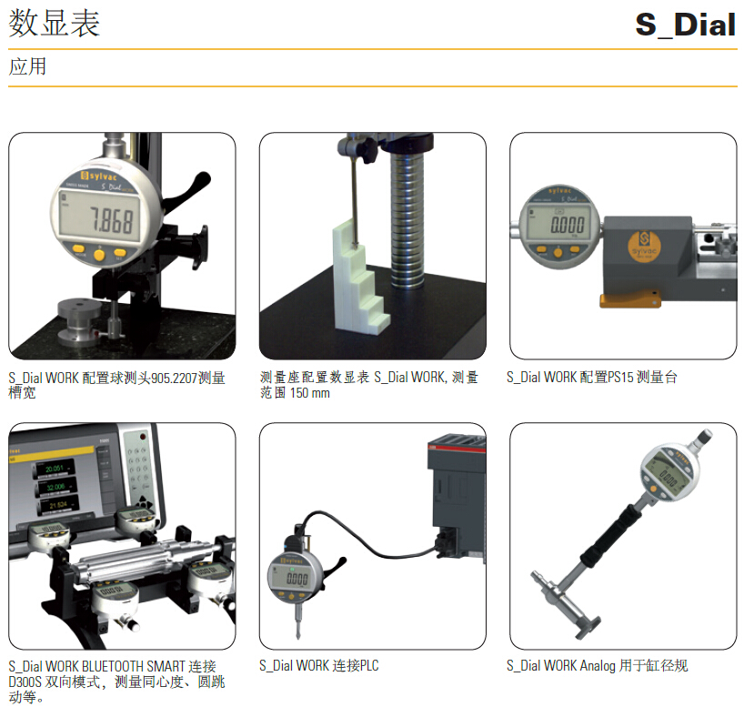 瑞士SylvacS_Dial WORK S_Dial WORK 連接PLC