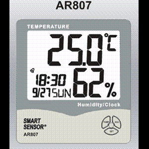 AR807數(shù)字溫濕度計
