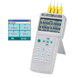 TES-1384四通道溫度計(jì)/記錄器