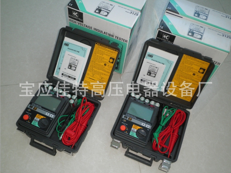 高壓絕緣電阻測試儀 MODEL 3125數(shù)字式兆歐表