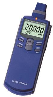 日本小野SE-2500非接觸式汽油發(fā)動機數字轉速表 