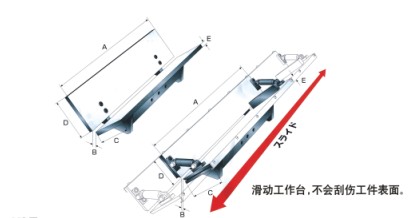 日本制倒角機(jī)工作臺(tái)