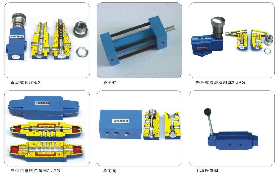 液壓閥泵拆裝模型 液壓模型 葉片泵模型