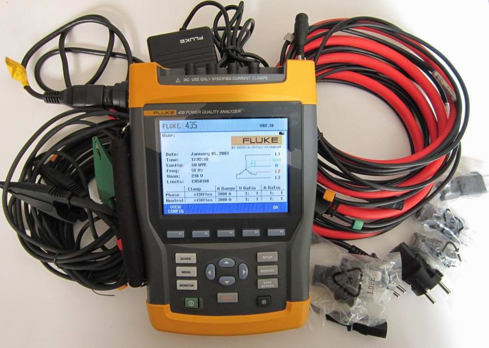 二手Fluke 435電能質量分析儀