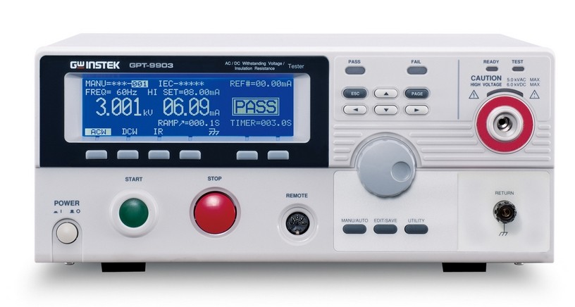 现货热销 台湾固纬 GPT-9903 500V安规测试器