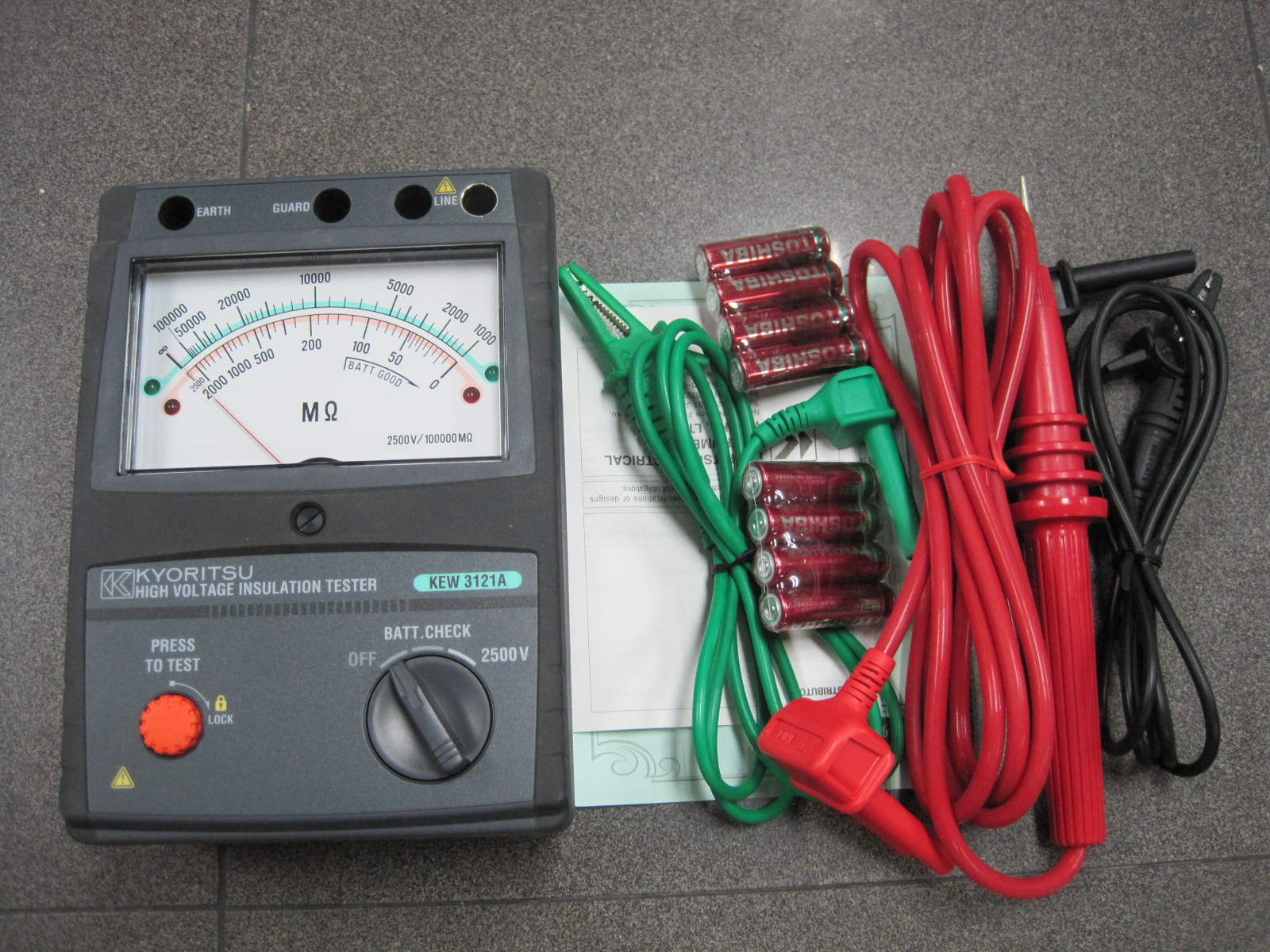 3121A 日本共立 | 高压兆欧表 | 高压绝缘电阻测试仪