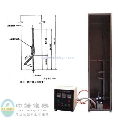 現(xiàn)貨供應單根銅心絕緣細電線電纜垂直燃燒試驗機