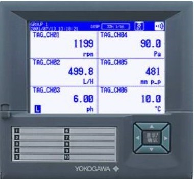 日本橫河AX100系列無(wú)紙記錄儀