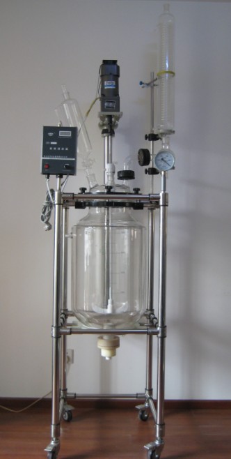 双层玻璃反应器100L