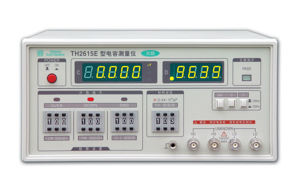 常州同惠精密型电容测量仪TH2615E