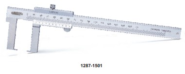 1287-1501扁頭外凹槽游標卡尺1287-1501