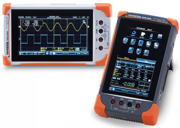 台湾固纬70MHz 进阶型掌上触摸屏数字示波器GDS-307