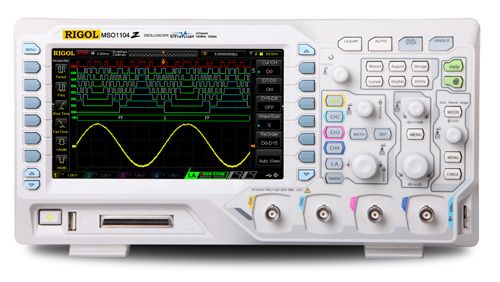 北京普源70MHz 4+16通道数字储存示波器+带25MHz任意信号源DS1074Z-S