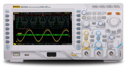 北京普源70MHz2通道+16通道混合示波器 MSO2072A