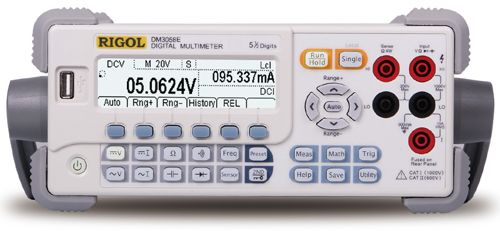 北京普源5½位高精度多功能自动测量双显数字万用表DM3058E