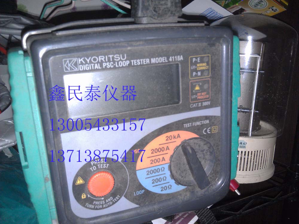 二手KYORISTU回路電阻測(cè)試儀 現(xiàn)貨MODEL4118A 大量二手儀器現(xiàn)貨