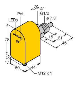 上海熱賣TURCK流量傳感器*TURCK流量開(kāi)關(guān)*圖爾克流量計(jì)