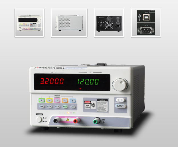 成都英特罗克120V3A可编程线性直流电源 IPD-12003SLU