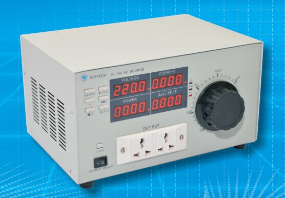 艾维泰科电参数测量仪+调压器二合一0-300V可调交流电源IV-100