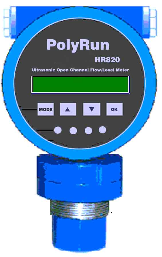 HR820超聲波明渠流量計