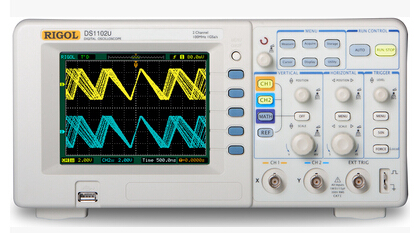 DS1102U 普源數(shù)字示波器  帶寬100M 通道數(shù)2