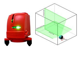 激光水平儀標(biāo)線儀水平儀綠色光水平儀可打50米 型號VH88