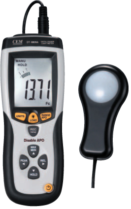 USB數(shù)字顯示照度計(jì)DT8809A