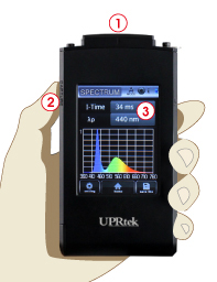 台湾UPRtek MK350N光谱分析仪LED测试仪色彩照度计