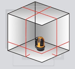 3十字+鉛垂激光水平儀