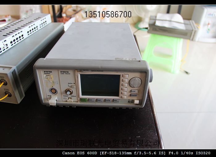 HP8163B光波萬用表HP81618A光功傳感器
