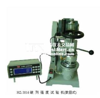 數(shù)顯式破裂強(qiáng)度試驗機(jī)