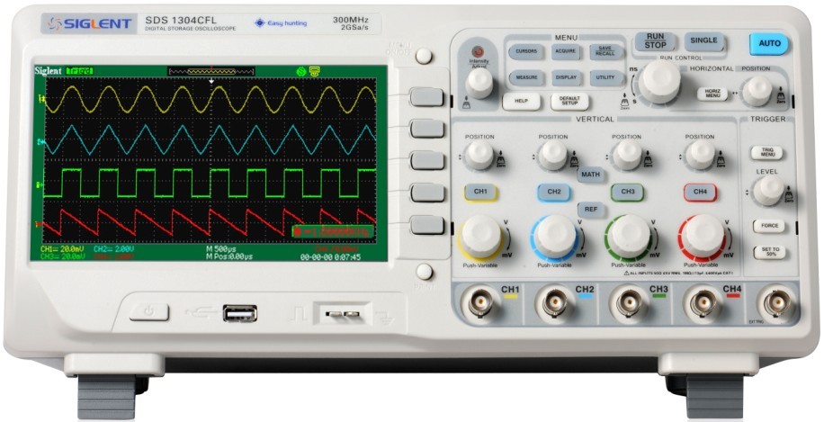 SDS1304CFL數(shù)字示波器