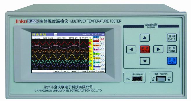 JK-16S多路溫度記錄儀說(shuō)明書(shū)