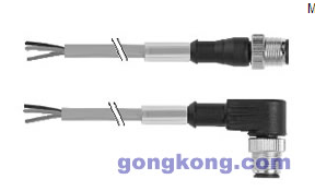 穆爾連接系統(tǒng) M12 單頭帶線連接器MURR德國辦事處