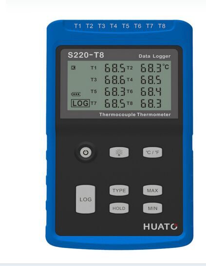 S220-T8系列：熱電偶測(cè)溫儀 無(wú)紙記錄儀 溫度記錄儀