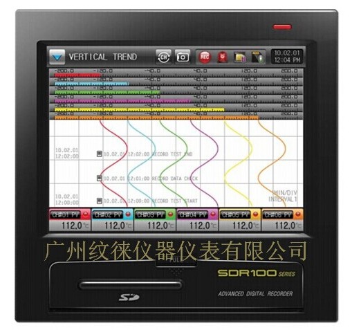 SDR104韓國三元無紙記錄儀