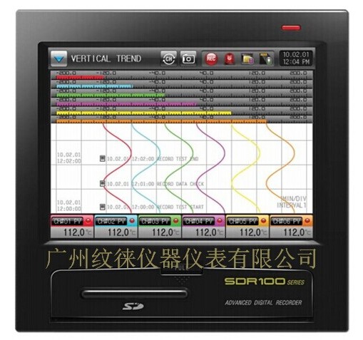 三元触摸屏记录仪SDR106韩国记录仪