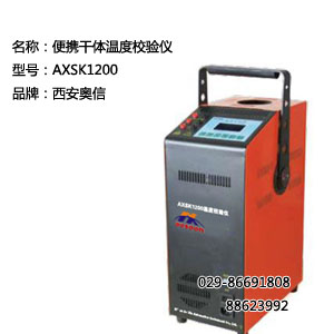 压力校验仪表 AXSK1200 便携干体温度校验仪