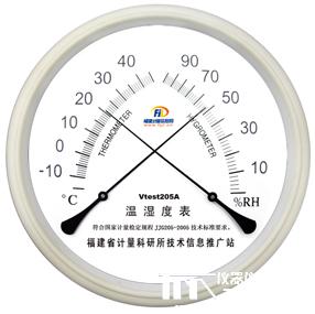 指針式溫濕度表