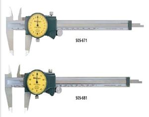 日本三豐附表卡尺或帶表卡尺0-200mm