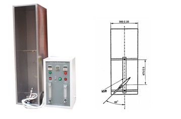 GBT18380.11標準單根電線電纜垂直燃燒試驗機說明書