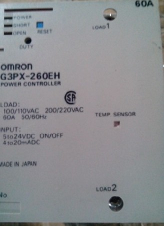 原装欧姆龙OMRON 电力调整器 G3PX-260EH